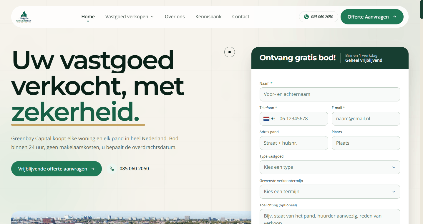 Featured project website
